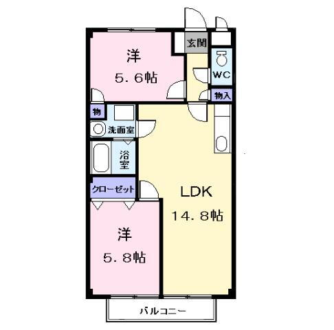愛知県名古屋市中川区服部４ 春田駅 3DK アパート 賃貸物件詳細