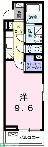 東京都町田市木曽西３ 町田駅 1K アパート 賃貸物件詳細