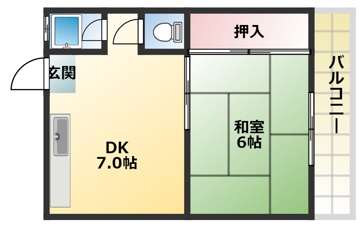 京都府京都市山科区音羽西林 東野駅 1DK マンション 賃貸物件詳細