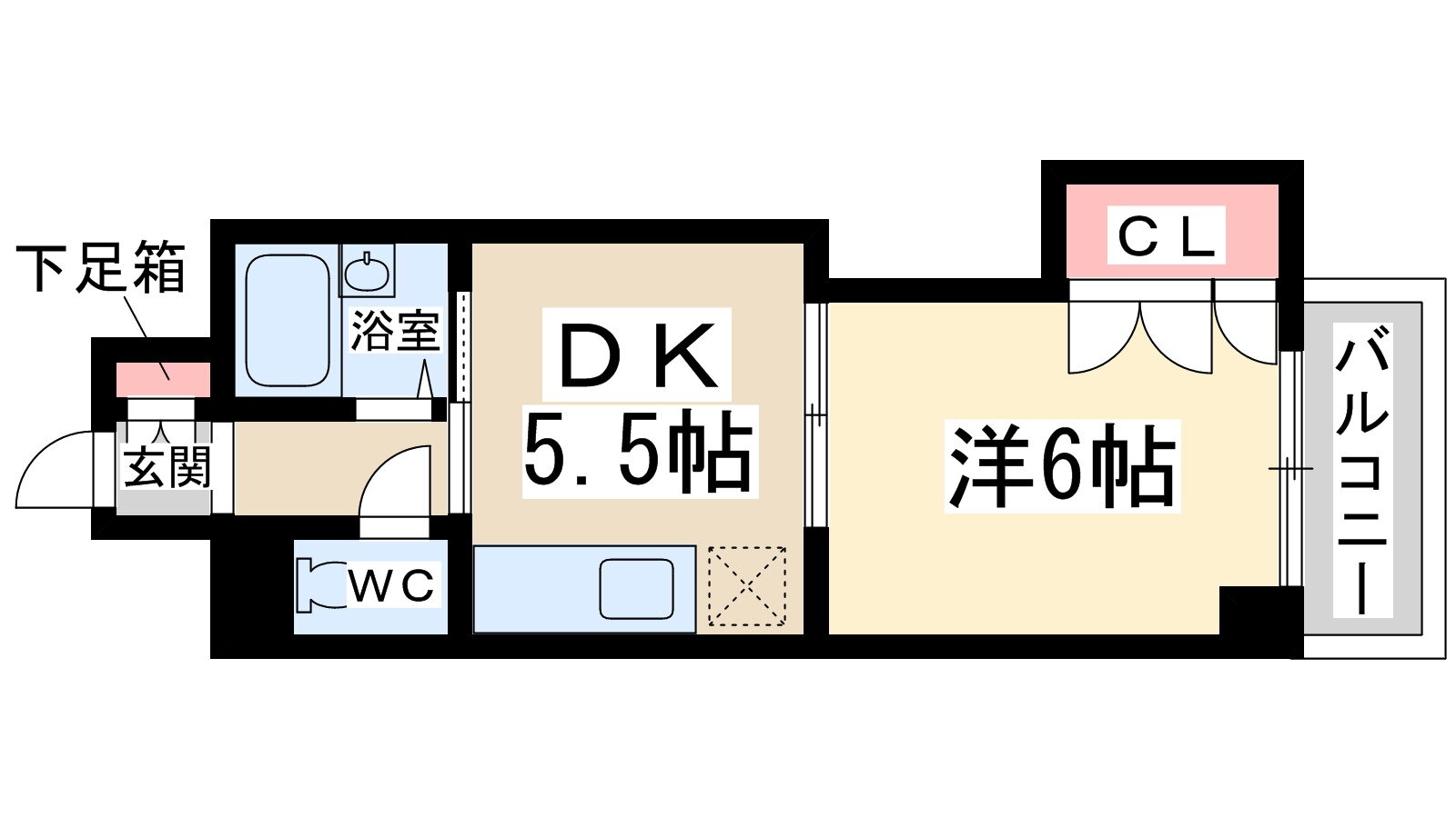 大阪府大阪市淀川区西宮原２ 新大阪駅 1DK マンション 賃貸物件詳細