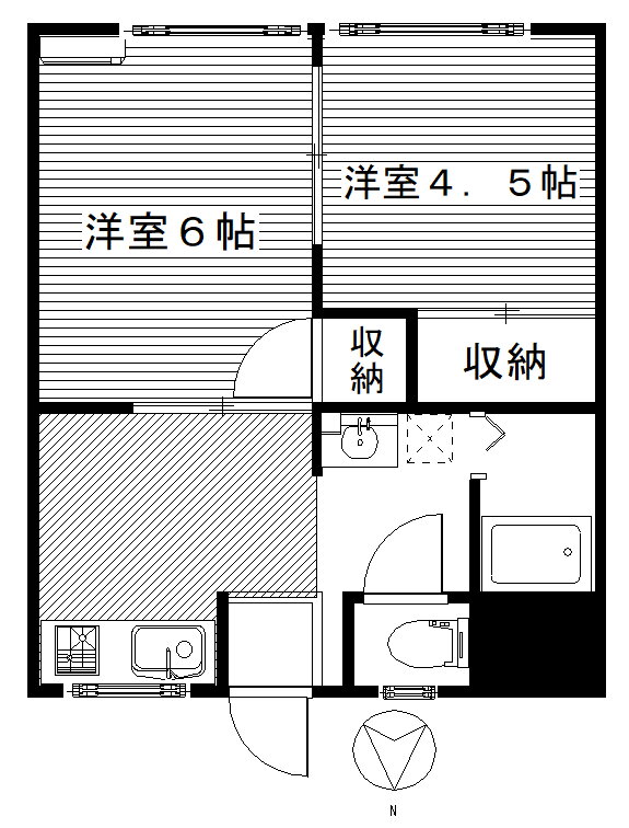 ステラ新前橋 1階 2DK 賃貸物件詳細