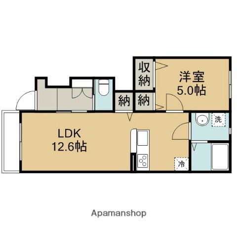 埼玉県鶴ヶ島市大字藤金 若葉駅 1LDK アパート 賃貸物件詳細