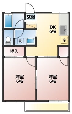 埼玉県春日部市南３ 春日部駅 2K アパート 賃貸物件詳細