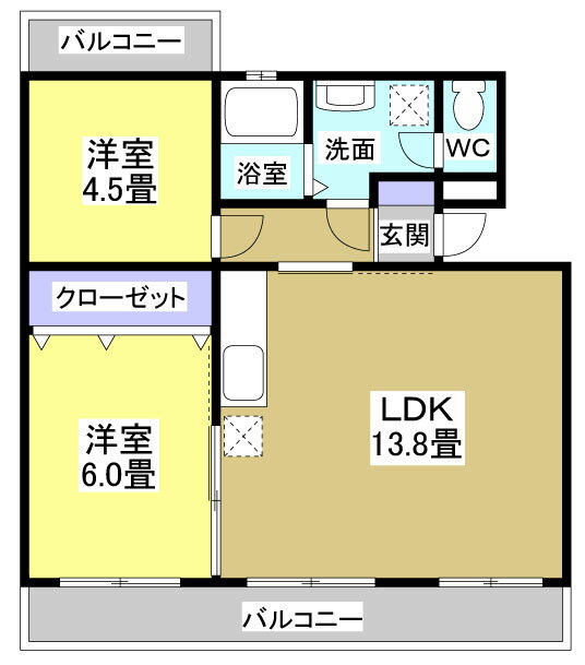 静岡県浜松市中央区布橋３ 2LDK マンション 賃貸物件詳細