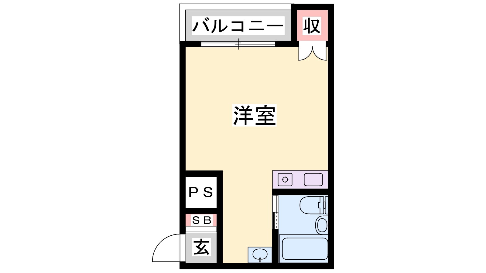 兵庫県姫路市元塩町 姫路駅 ワンルーム マンション 賃貸物件詳細