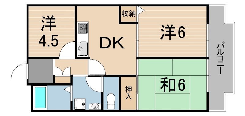 兵庫県尼崎市大庄北５ 立花駅 3DK マンション 賃貸物件詳細