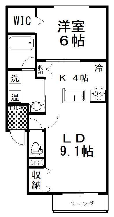 北海道釧路市松浦町 釧路駅 1LDK アパート 賃貸物件詳細