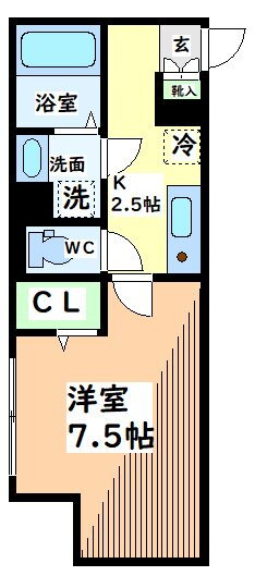東京都立川市錦町１ 立川駅 1K アパート 賃貸物件詳細