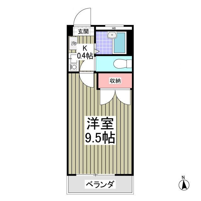 埼玉県さいたま市桜区栄和２ 南与野駅 1K マンション 賃貸物件詳細