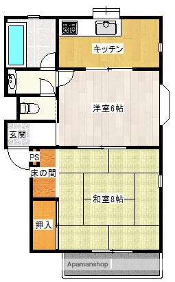 大阪府豊中市島江町２ 神崎川駅 2K マンション 賃貸物件詳細