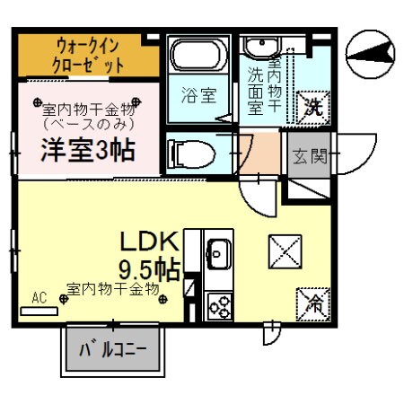 石川県金沢市割出町 割出駅 1LDK アパート 賃貸物件詳細