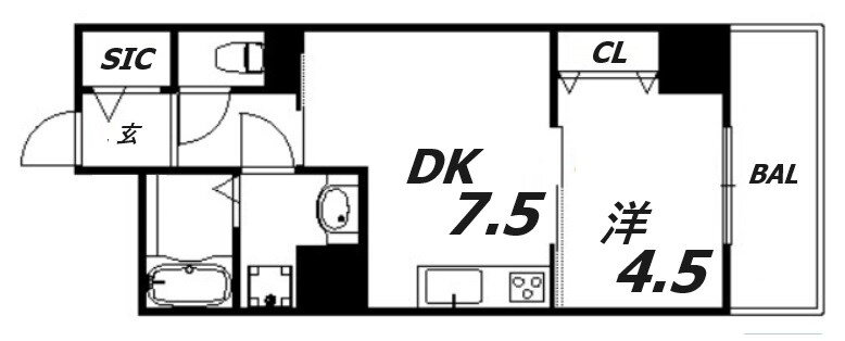 兵庫県神戸市中央区海岸通２ 元町駅 1DK マンション 賃貸物件詳細