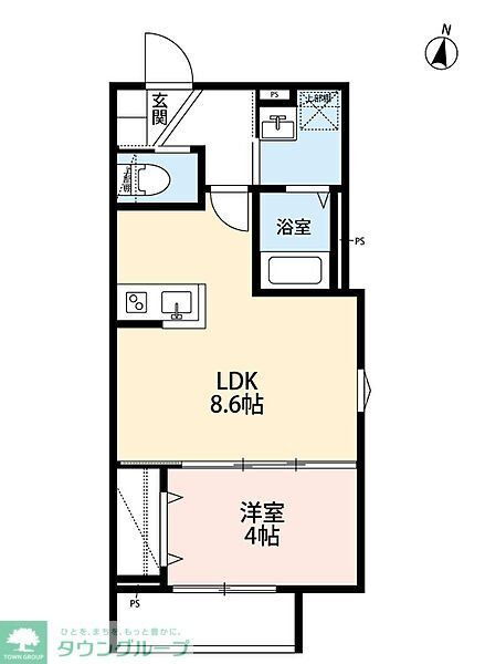 千葉県千葉市中央区港町 本千葉駅 1LDK アパート 賃貸物件詳細