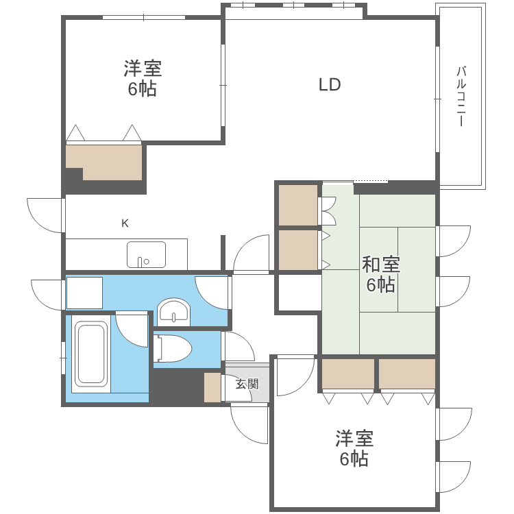 北海道札幌市中央区南一条西２８ 円山公園駅 3LDK マンション 賃貸物件詳細