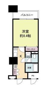 大阪府大阪市中央区馬場町 森ノ宮駅 1K マンション 賃貸物件詳細