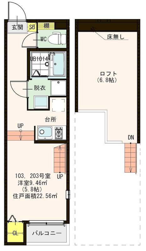 福岡県福岡市東区松崎４ 千早駅 1K アパート 賃貸物件詳細