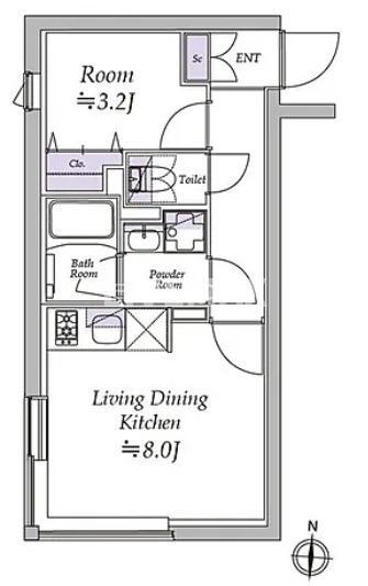 東京都江東区清澄３ 清澄白河駅 1LDK マンション 賃貸物件詳細