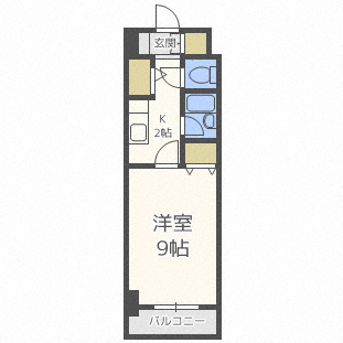 北海道札幌市中央区北二条西２６ 西２８丁目駅 1K マンション 賃貸物件詳細