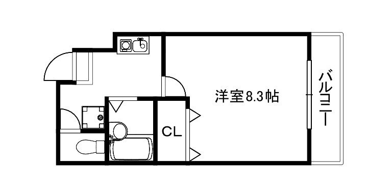 サンパティック参番館 3階 1K 賃貸物件詳細