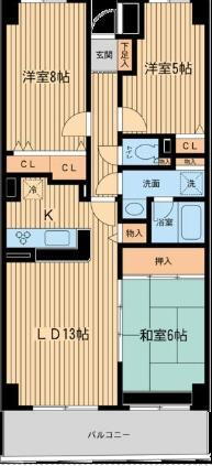 埼玉県さいたま市浦和区常盤１０ 北浦和駅 3LDK マンション 賃貸物件詳細