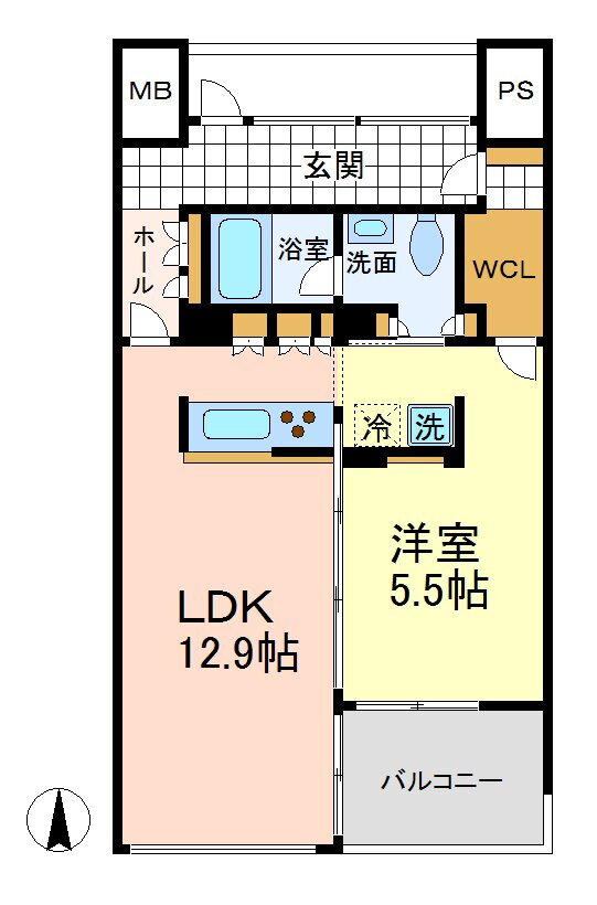 東京都世田谷区砧２ 祖師ヶ谷大蔵駅 1LDK マンション 賃貸物件詳細