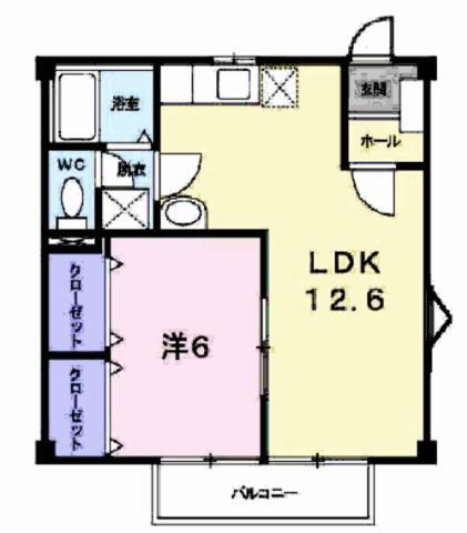 福島県郡山市鳴神３ 郡山駅 1LDK アパート 賃貸物件詳細
