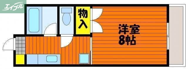 岡山県岡山市北区富田町１ 岡山駅 1K マンション 賃貸物件詳細
