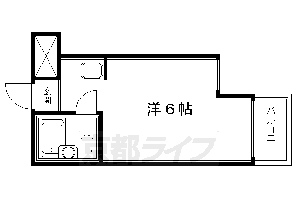 京都府京都市中京区坂井町 四条駅 1K マンション 賃貸物件詳細