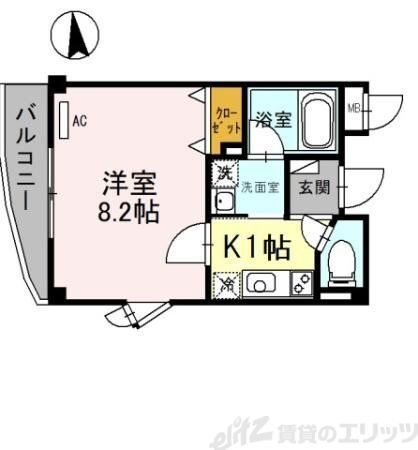 大阪府茨木市西中条町 茨木駅 1K マンション 賃貸物件詳細