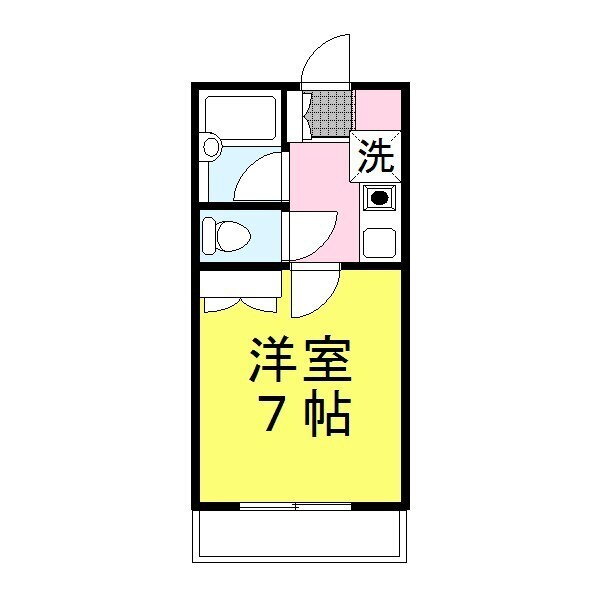 兵庫県姫路市栗山町 手柄駅 1K アパート 賃貸物件詳細