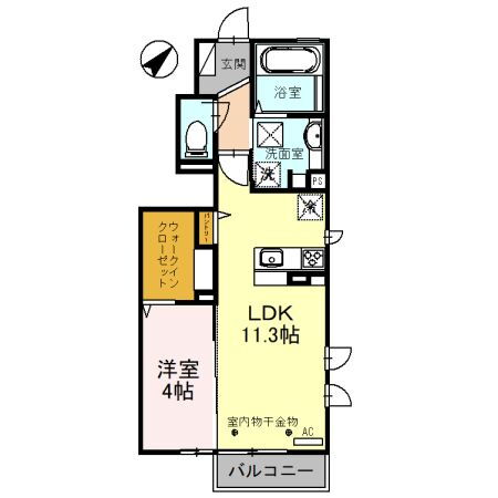 富山県砺波市平成町 砺波駅 1LDK アパート 賃貸物件詳細
