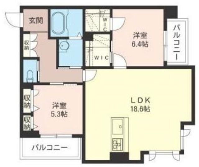 埼玉県さいたま市中央区本町東２ 与野本町駅 2LDK マンション 賃貸物件詳細