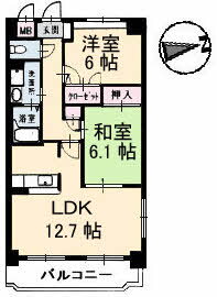 広島県広島市安佐南区祇園２ 古市橋駅 2LDK マンション 賃貸物件詳細