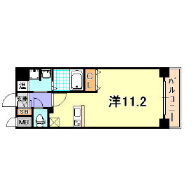 兵庫県神戸市兵庫区大開通２ 新開地駅 ワンルーム マンション 賃貸物件詳細