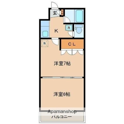 宮城県仙台市宮城野区萩野町４ 陸前原ノ町駅 2K マンション 賃貸物件詳細