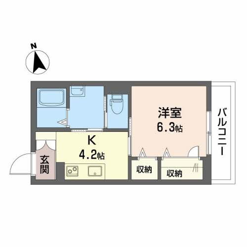 兵庫県三木市末広２ 三木駅 1K マンション 賃貸物件詳細