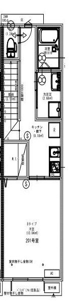 Ｈｅｓｔｉａ 2階 1K 賃貸物件詳細