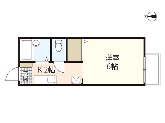 広島県広島市安芸区矢野南５ 矢野駅 1K アパート 賃貸物件詳細