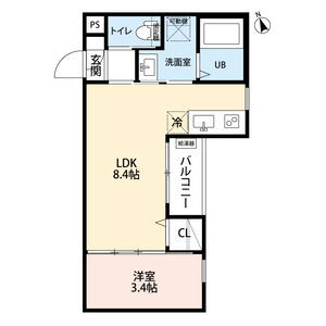 愛知県名古屋市天白区中平１ 原駅 1LDK アパート 賃貸物件詳細