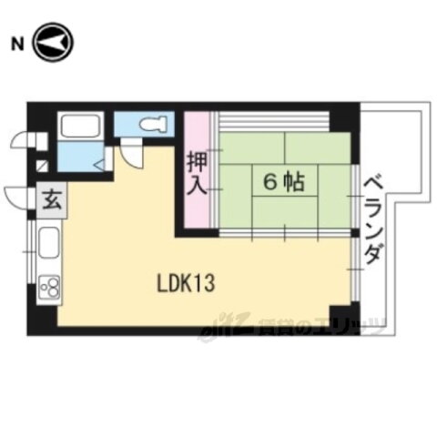 京都府京都市南区東九条南河辺町 十条駅 1LDK マンション 賃貸物件詳細
