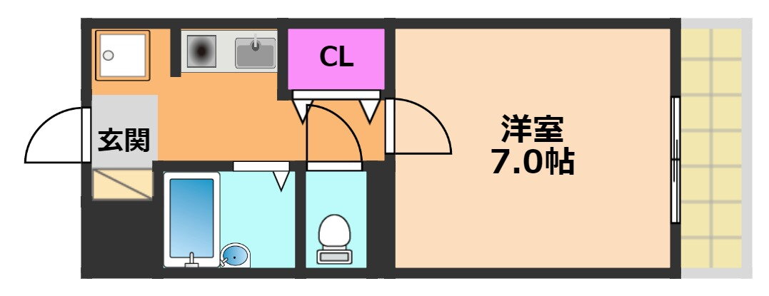 大阪府高槻市如是町 富田駅 1K マンション 賃貸物件詳細
