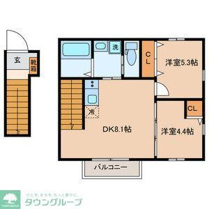 （仮称）是政３丁目計画 2DK 賃貸物件詳細
