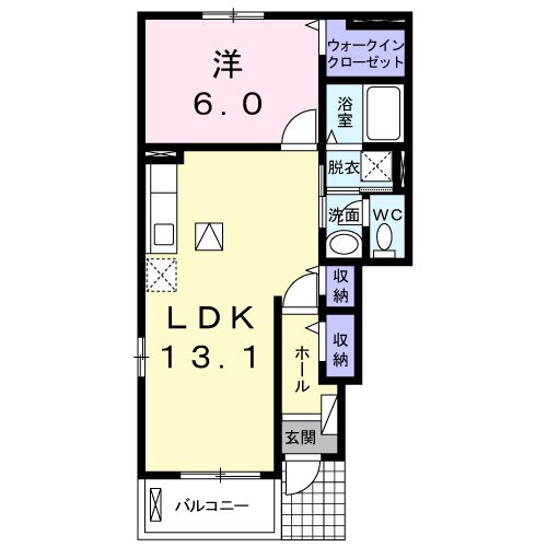 茨城県かすみがうら市稲吉南１ 神立駅 1LDK アパート 賃貸物件詳細