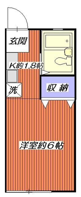 神奈川県横浜市南区六ツ川２ 弘明寺駅 1K アパート 賃貸物件詳細