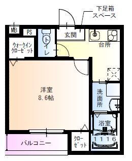 大阪府東大阪市高井田本通７ 高井田中央駅 1K アパート 賃貸物件詳細