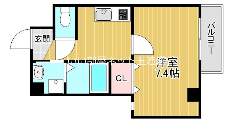 大阪府大阪市城東区諏訪１ 放出駅 1K マンション 賃貸物件詳細