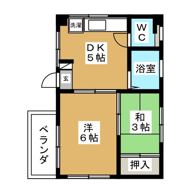 東京都杉並区桃井３ 西荻窪駅 2DK マンション 賃貸物件詳細