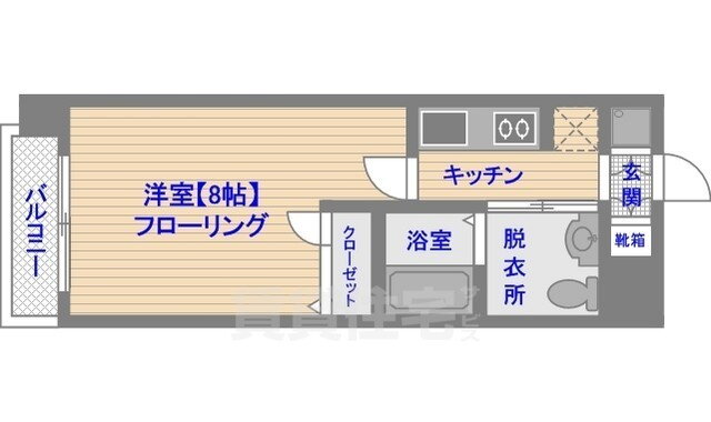 福岡県福岡市中央区白金２ 西鉄平尾駅 1K マンション 賃貸物件詳細
