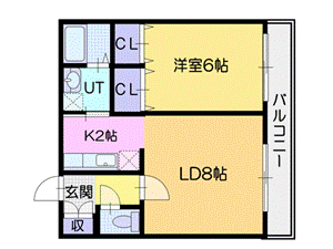北海道札幌市厚別区厚別町上野幌 新さっぽろ駅 1LDK マンション 賃貸物件詳細