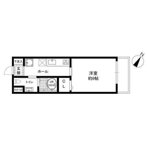 東京都北区田端４ 田端駅 1K アパート 賃貸物件詳細